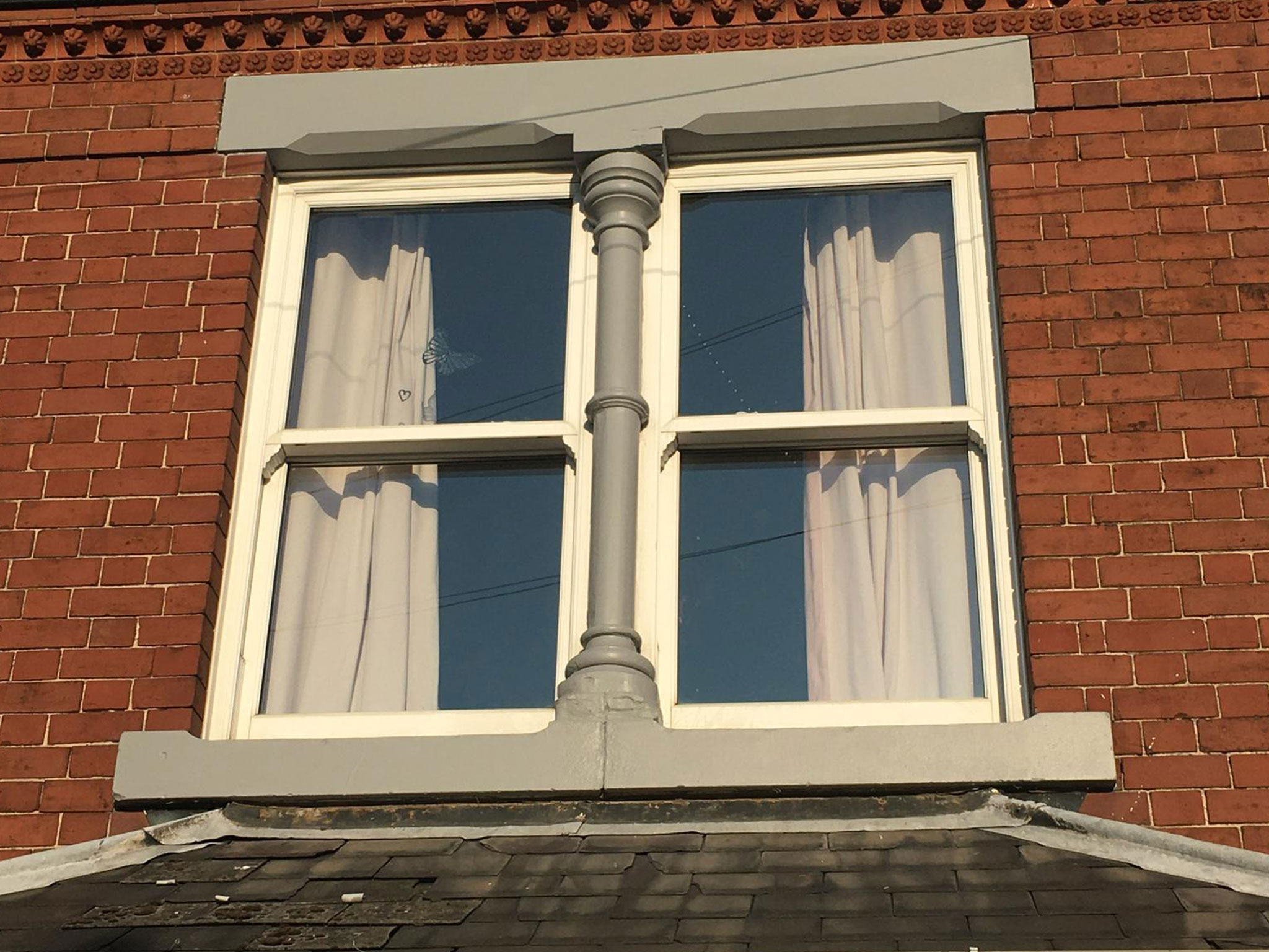 Exterior Stone & Timber Painted