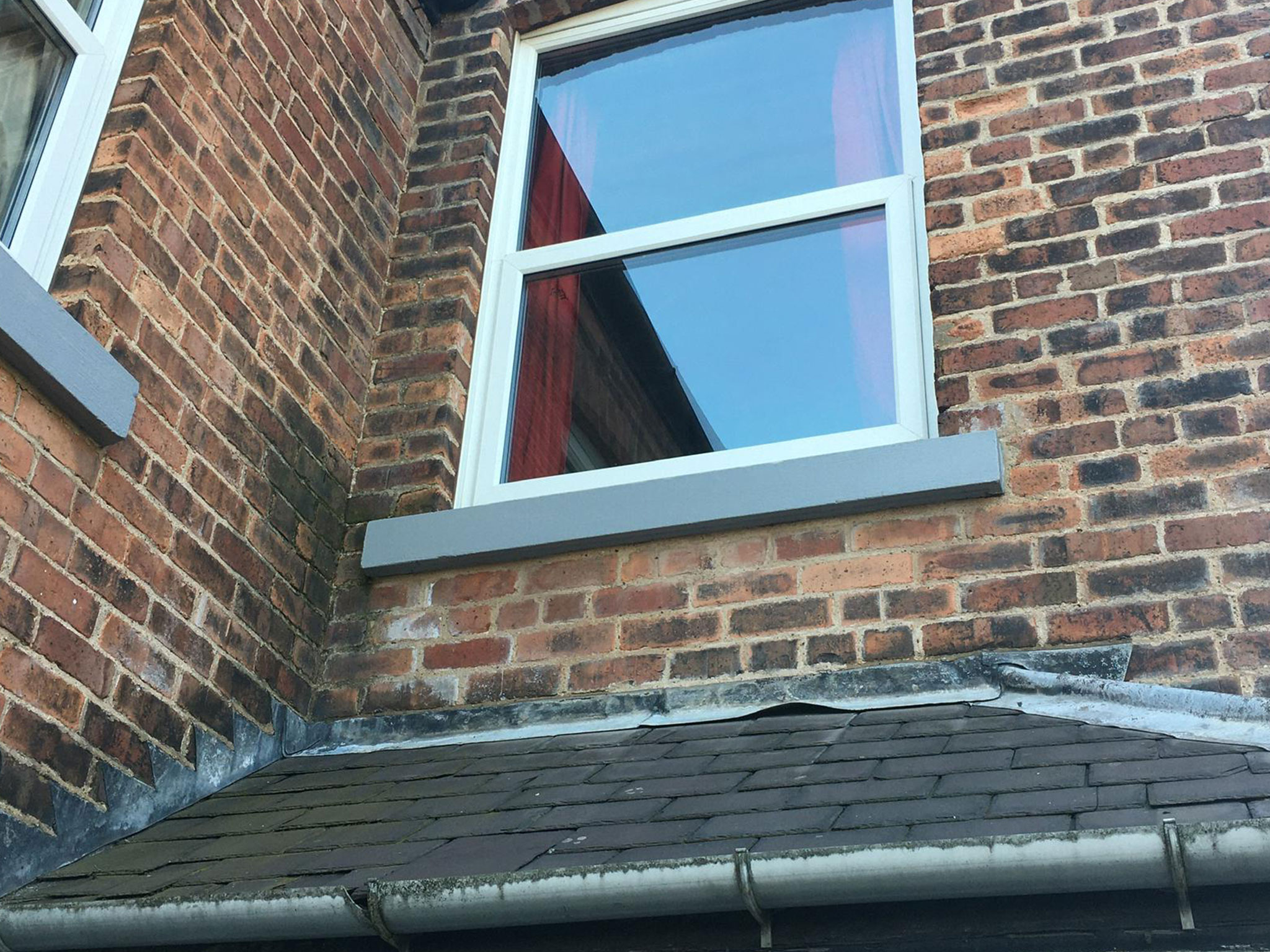 Exterior Stone & Timber Painted