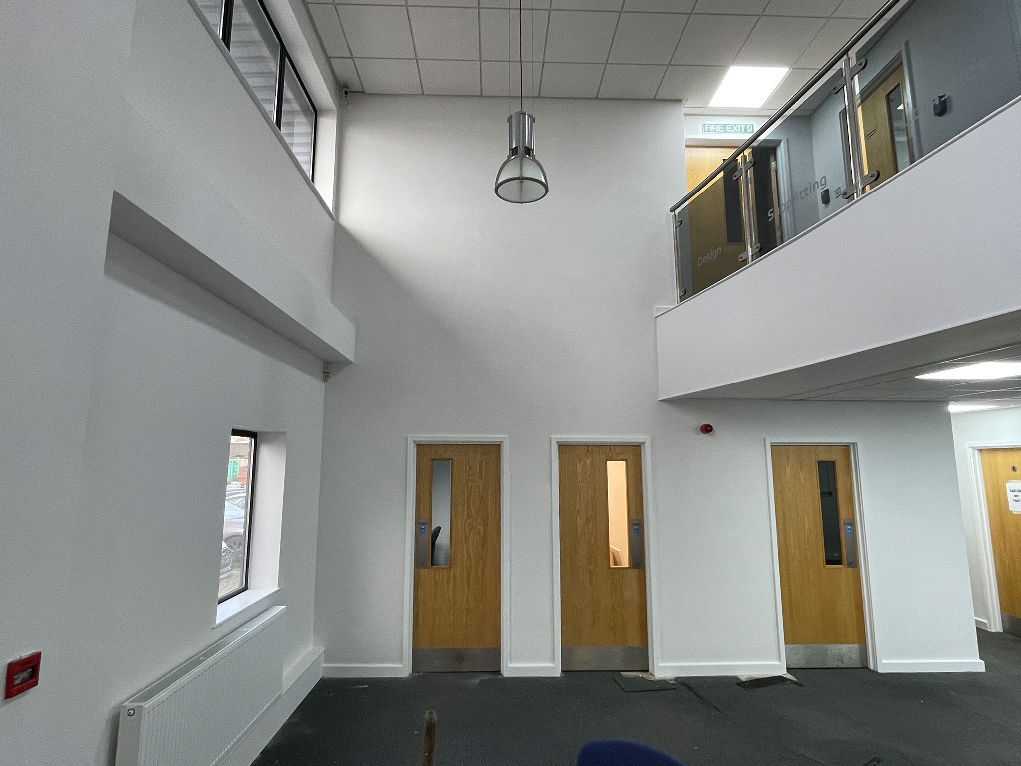 Offices and large reception